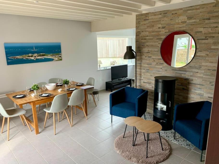 Maison Bord De Mer Dans La Petite Irlande Auderville 외부 사진